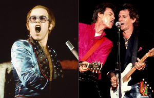 WW BLOG -  HOW ELTON JOHN HIJACKED  A STONES GIG