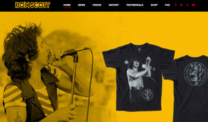 BON SCOTT GETS A WEBSITE FOR HIS 75TH BIRTHDAY
